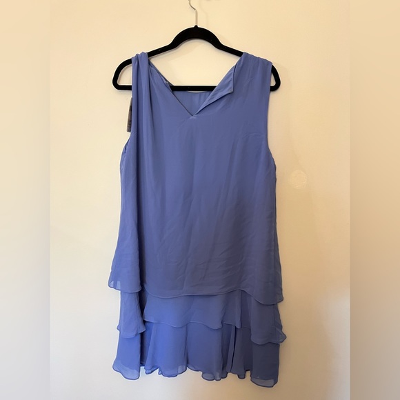 Ralph Lauren blue flowy dress - Picture 4 of 4